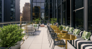 Roof Terrace at @Ease Hospitality at 605 Third Avenue | The Berman Group